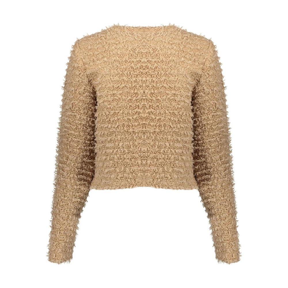 Geisha Tweed Jas met Vest Haak Beige Dames