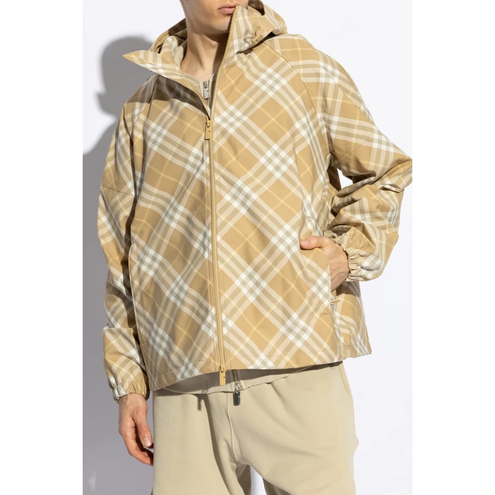 Burberry Capuchonjas Multicolor Heren
