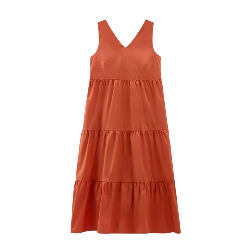 Woolrich Stijlvolle Jurken Tunieken Red Dames