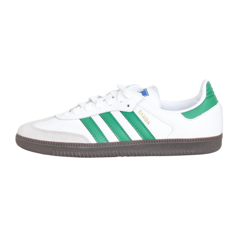 Adidas Originals Samba Og Trainers White Green - Unisex - Sneakers - Green - 8 2/3 Uk - Shoes