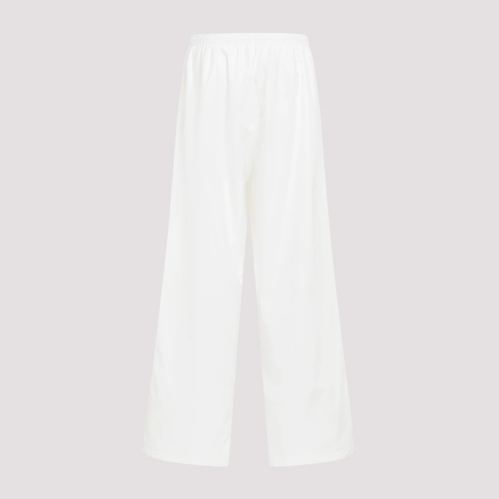 Balenciaga Wijde Broek White Heren