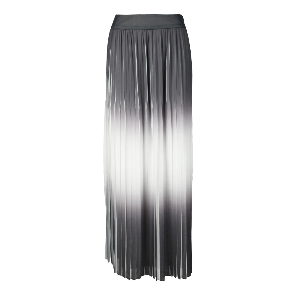 PESERICO Elegante Polyester Rok Gray Dames