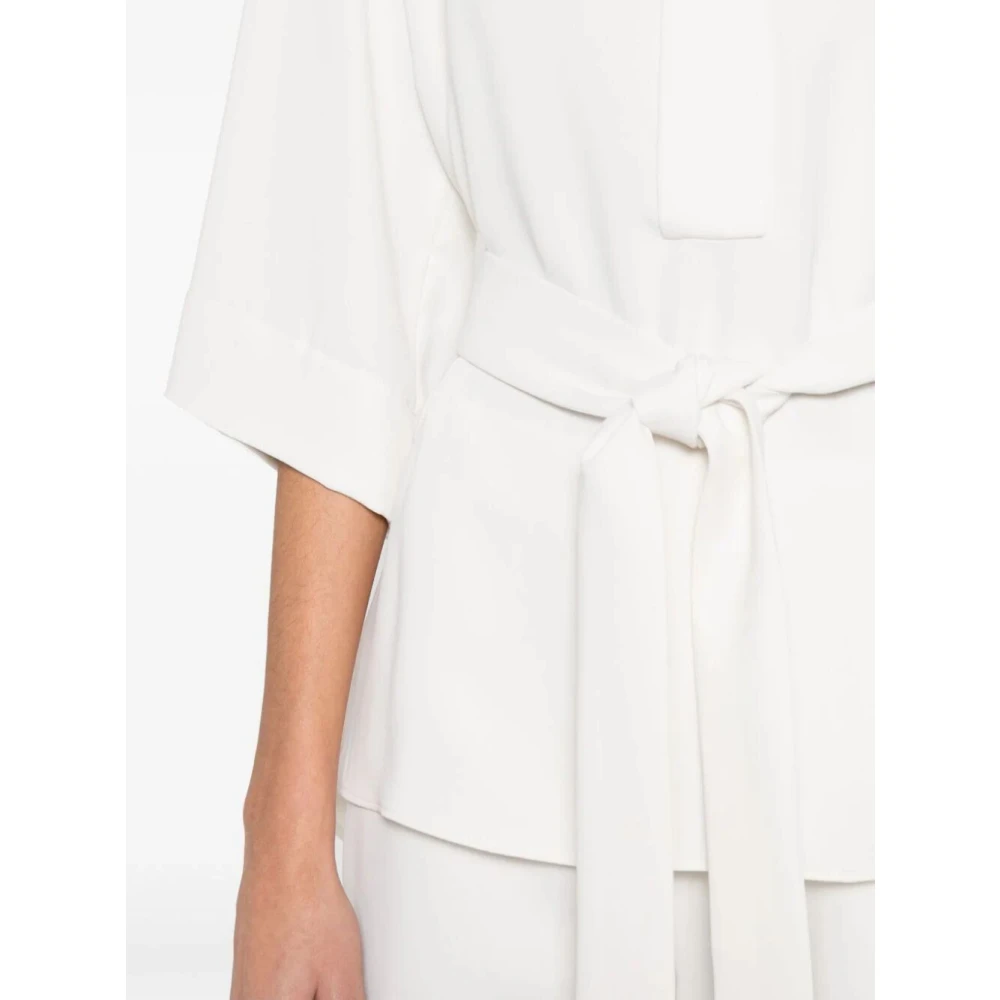 P.a.r.o.s.h. Elegant Ivory Blouse White Dames