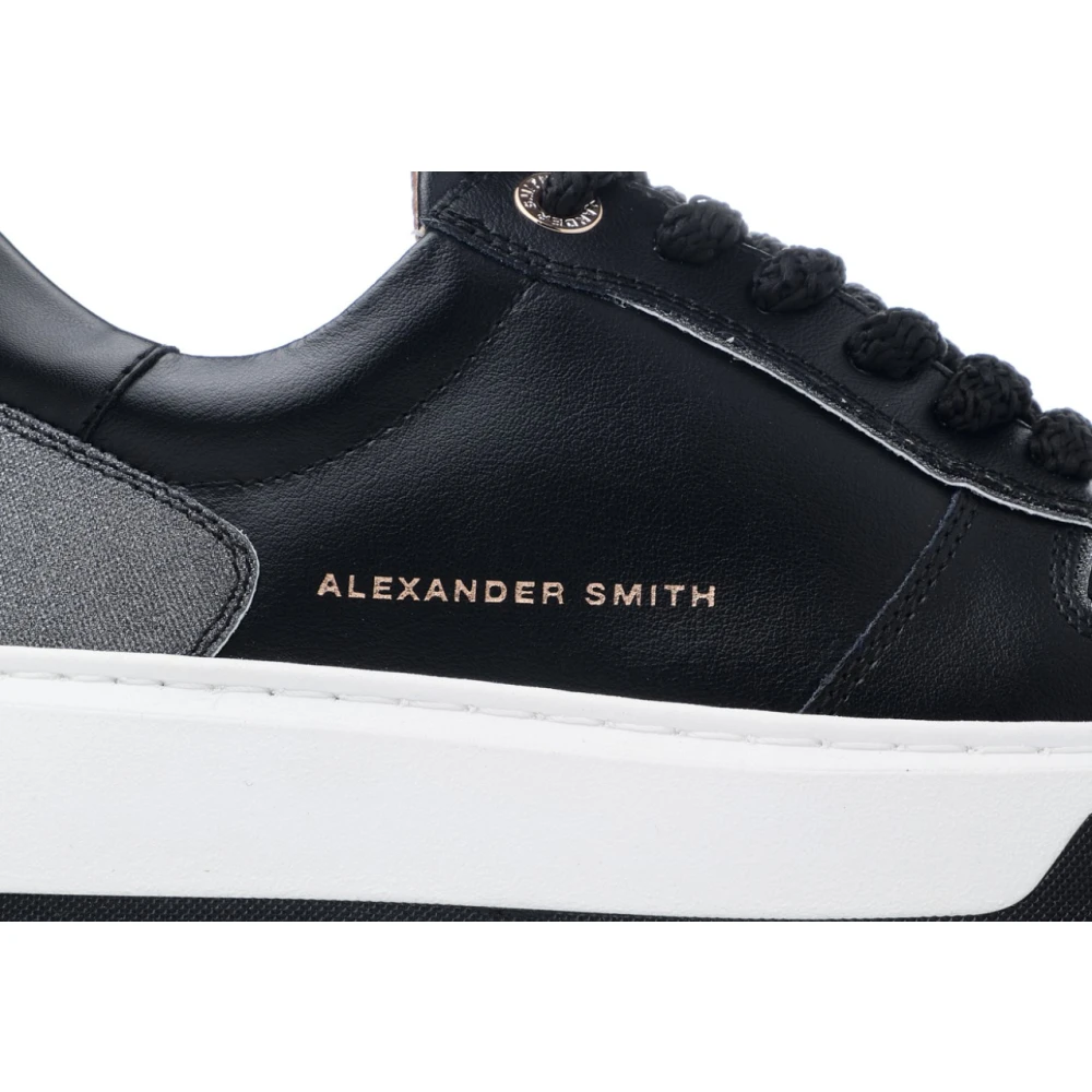 Alexander Smith Zwarte Harrow Dames Sneakers Black Dames