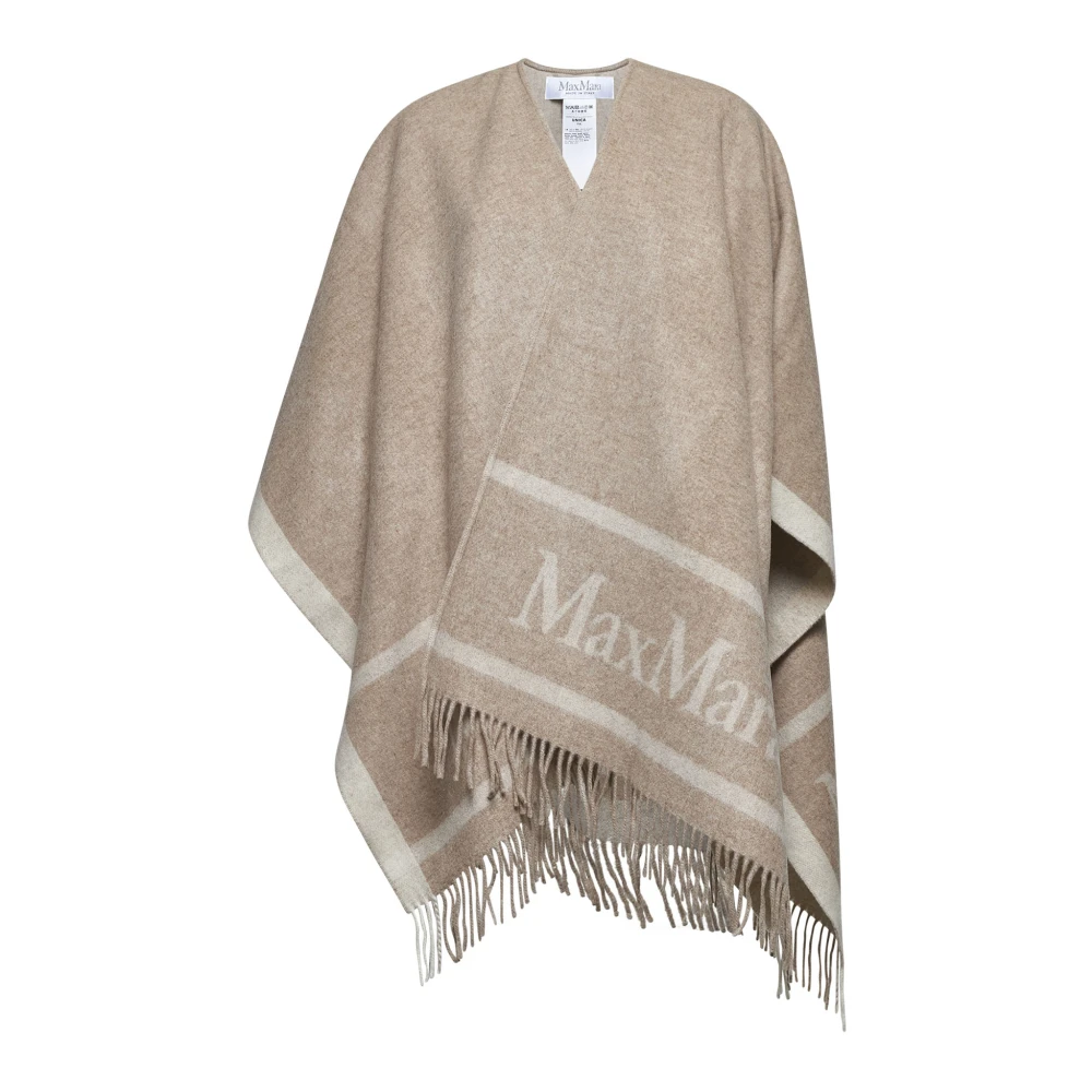 Max Mara Elegante Jas Collectie Beige Dames