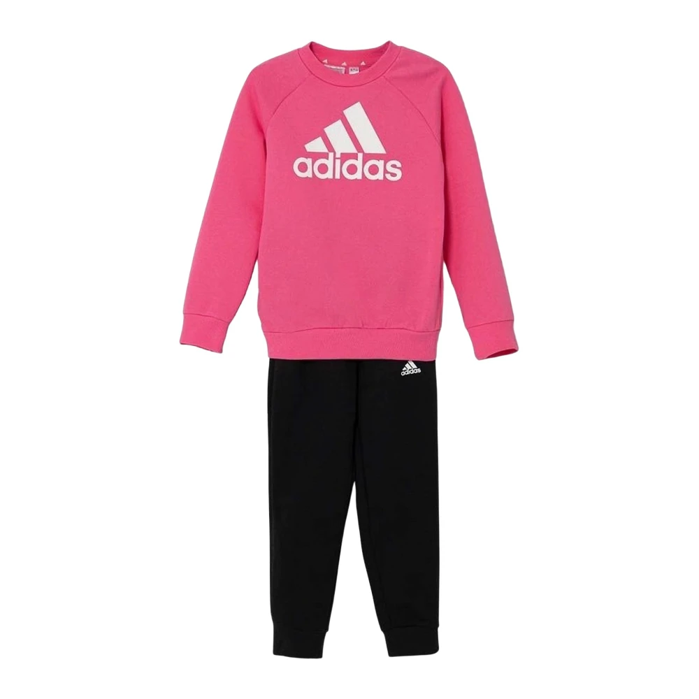 Adidas Essentials Logo Barn Jogging Set Pink, Flicka