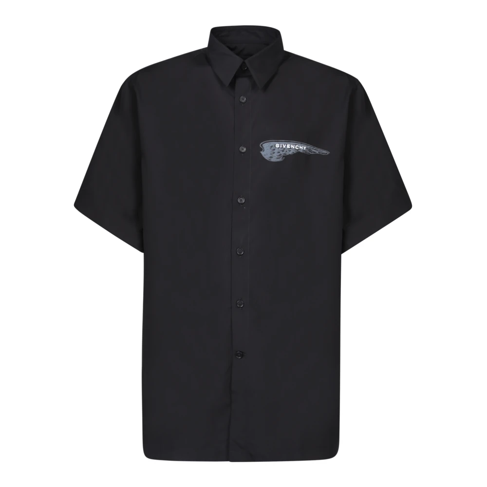Givenchy Zwarte T-shirts & Polo`s Black Heren