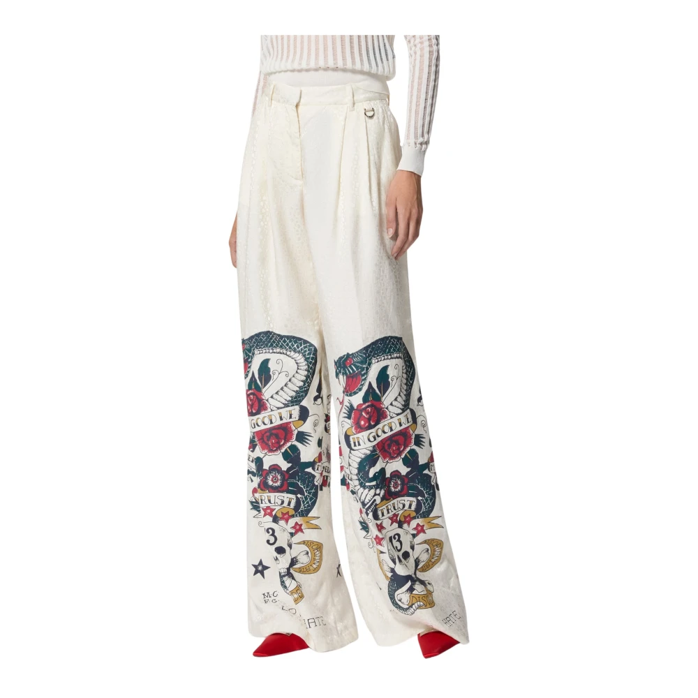 Trousers > Wide Trousers - - John Richmond - Modalova