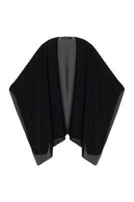 pleated-poncho