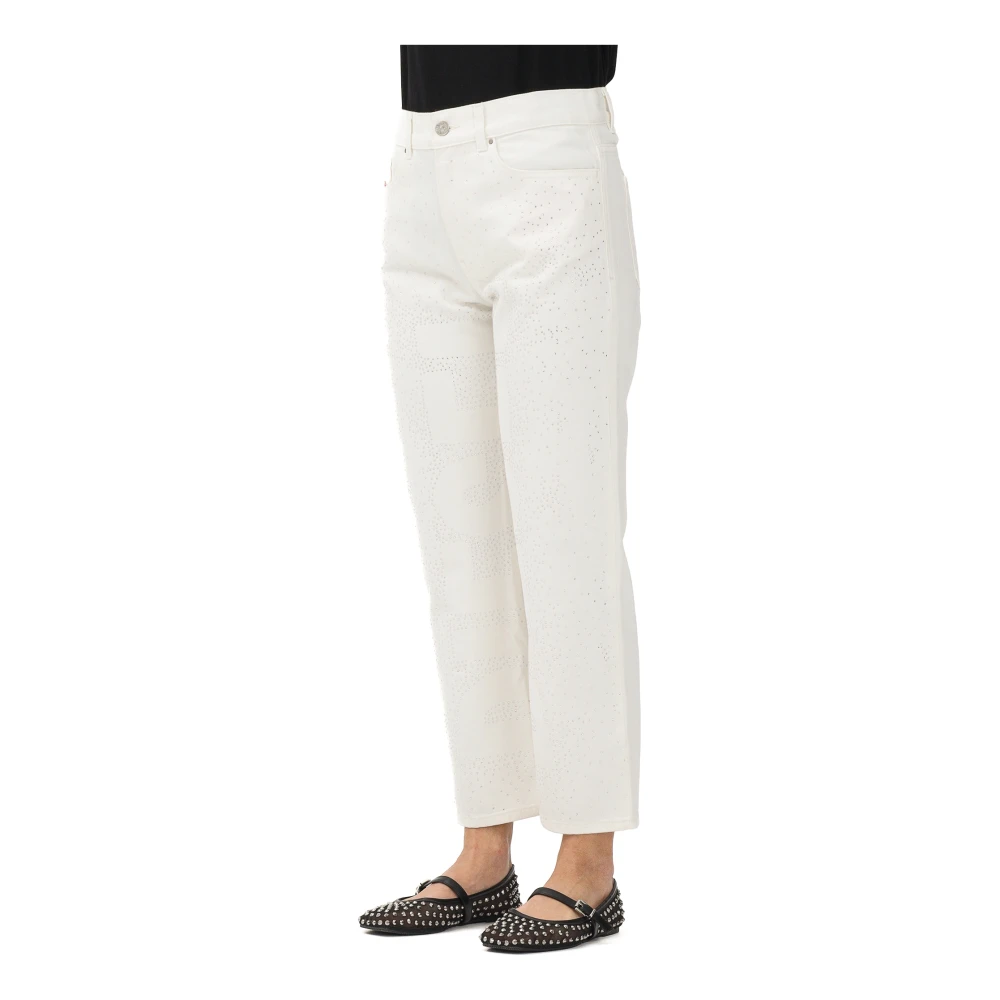 Diesel Donna Beige Pantaloni, S, New,