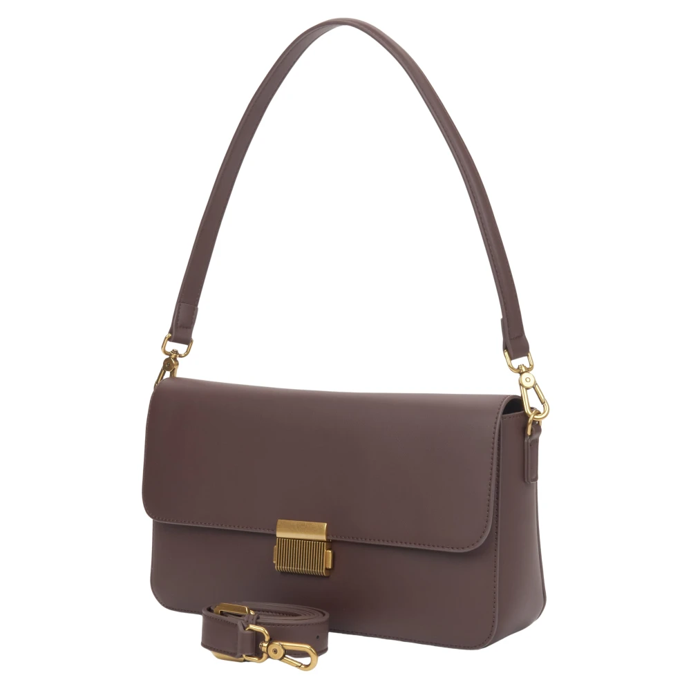 Estro Women's Brown Baguette Bag - Shoulder Bags - One Size - Bags
