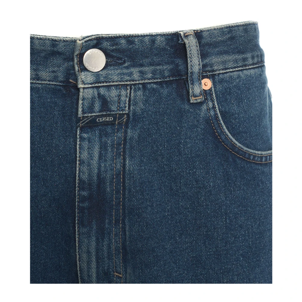 closed Blauwe Relaxed Fit Jeans Springdale Blue Heren