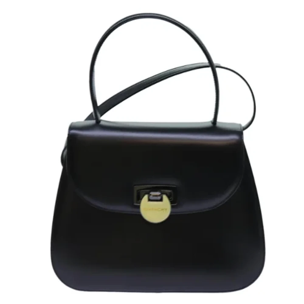 Givenchy Pre-owned Leather shoulder-bags Black Dames