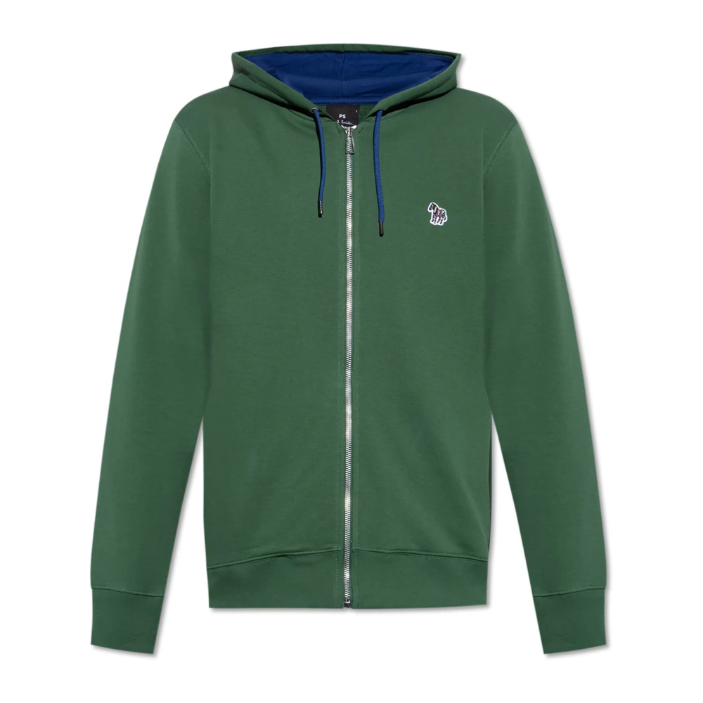 PS By Paul Smith Sweatshirt met logo Green Heren