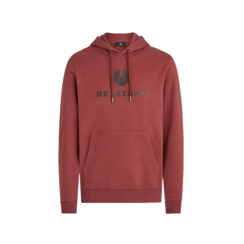 Belstaff Signature Hoodie Red Heren