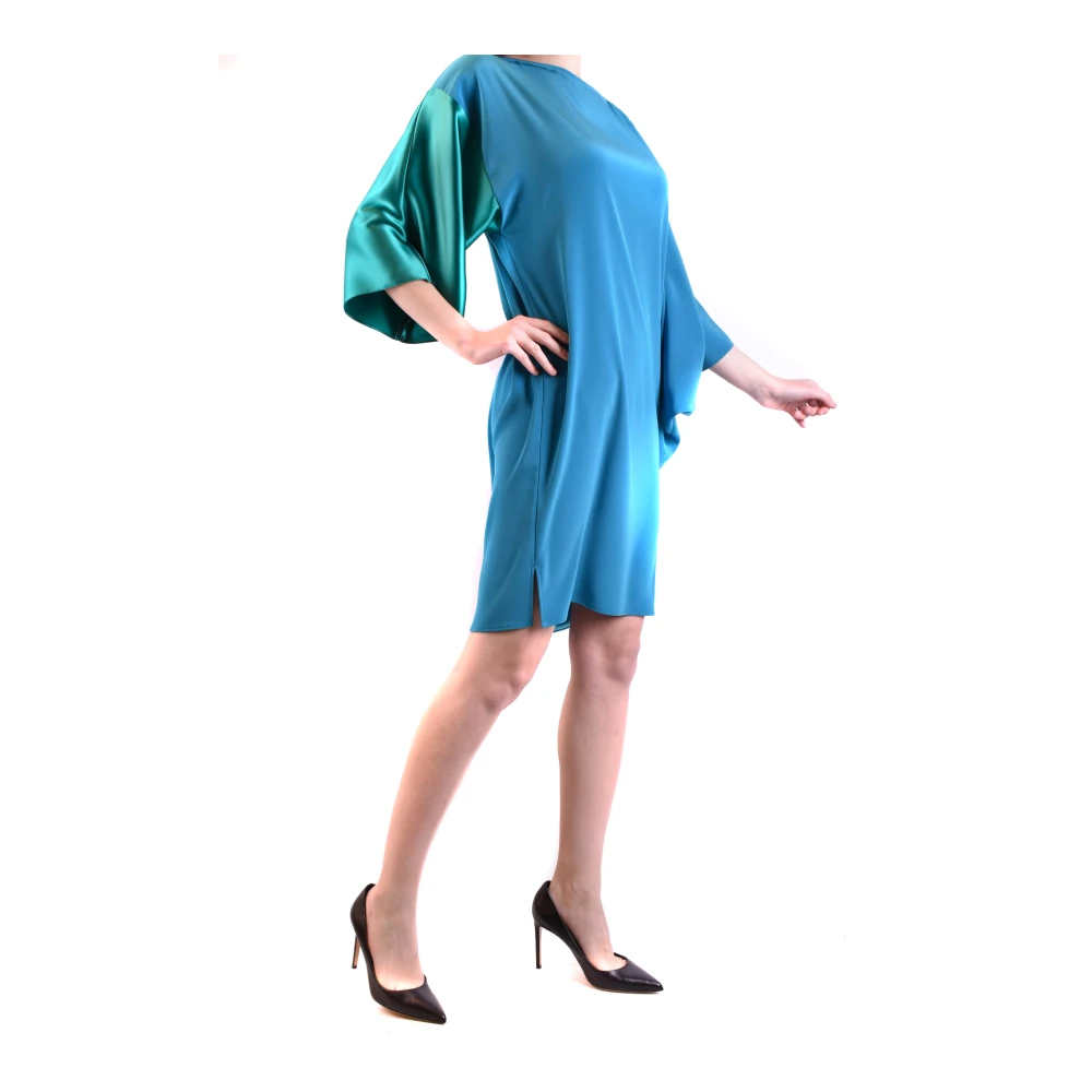 Gianluca Capannolo Short Dresses Blue Dames