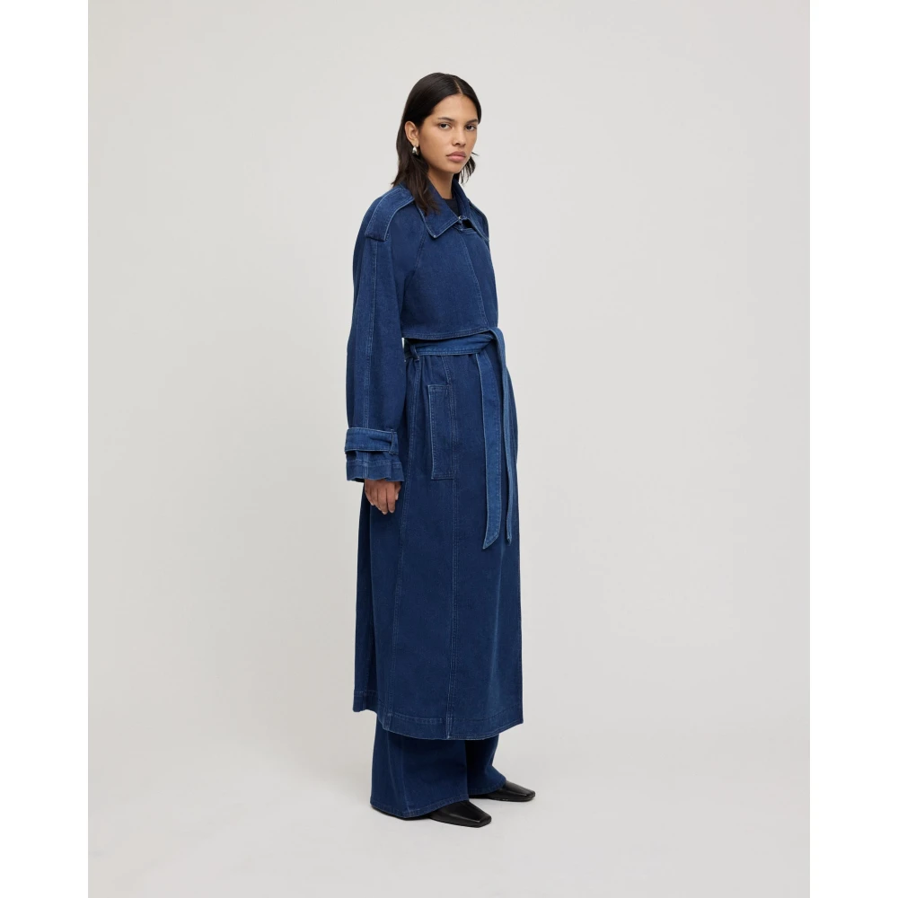 IVY OAK Cordelia Mantel Blue Dames