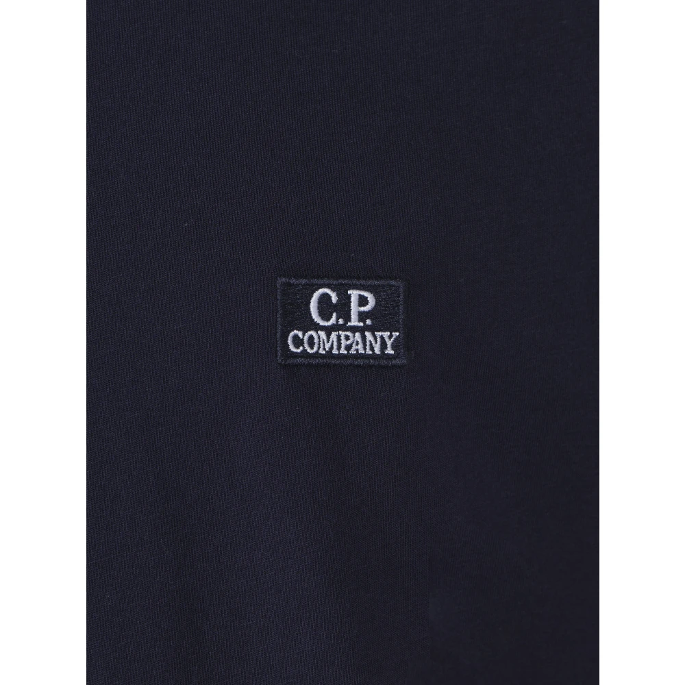 C.P. Company Logo Patch T-shirt Blue Heren