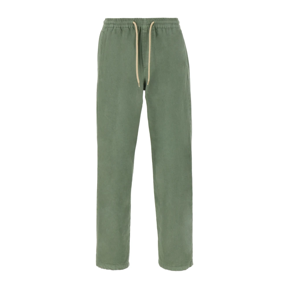 A.p.c. Straight Trousers Green Heren