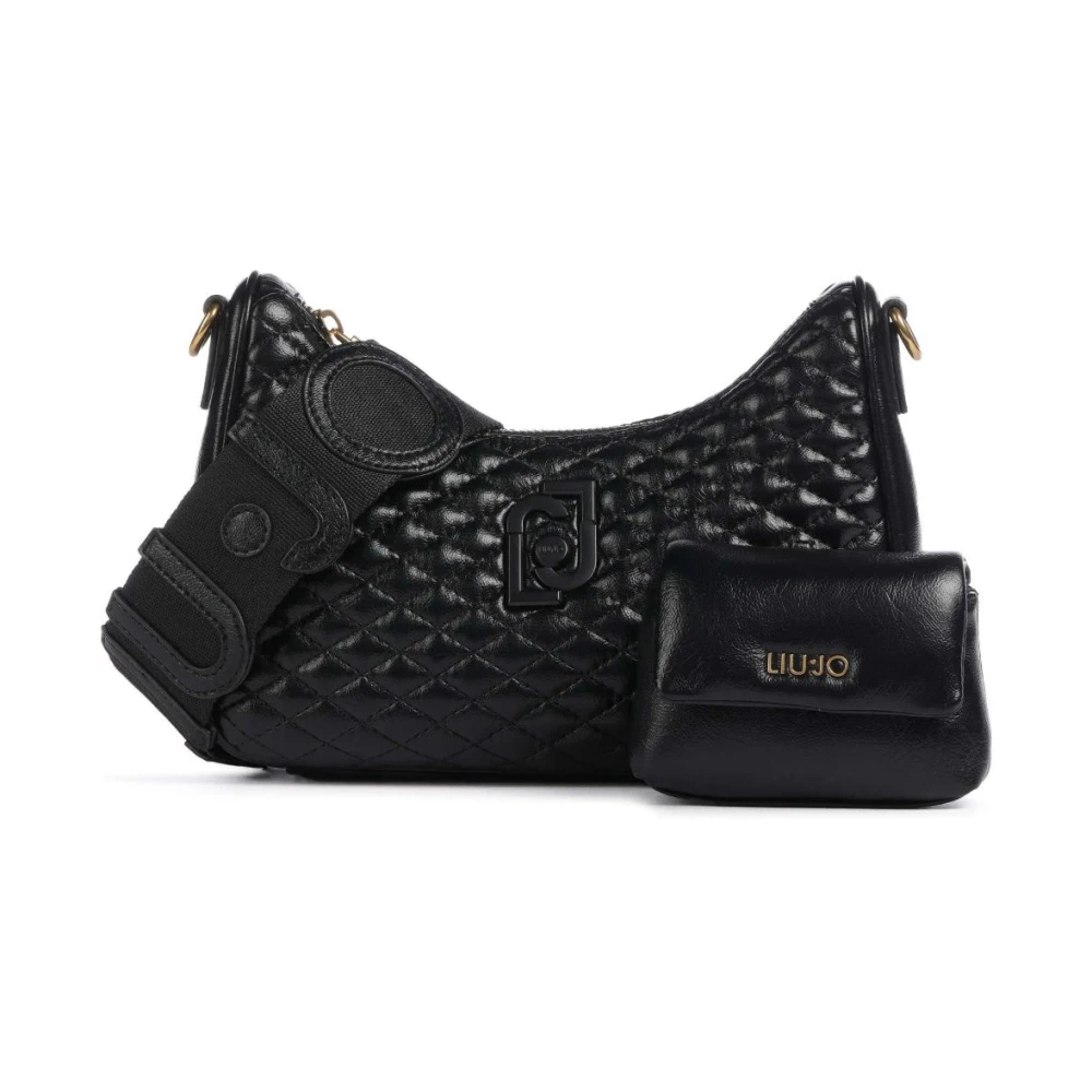 Liu Jo Stijlvolle Achala Schoudertas Black Dames