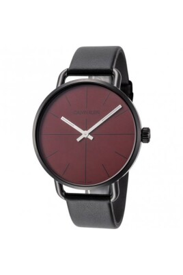 elegant-kvartsur-med-bordeaux-rod-skive-og-sort-laederrem