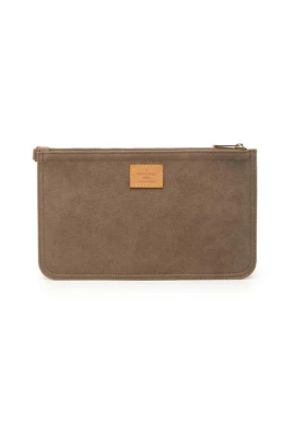 Pre-owned Suede Pouch