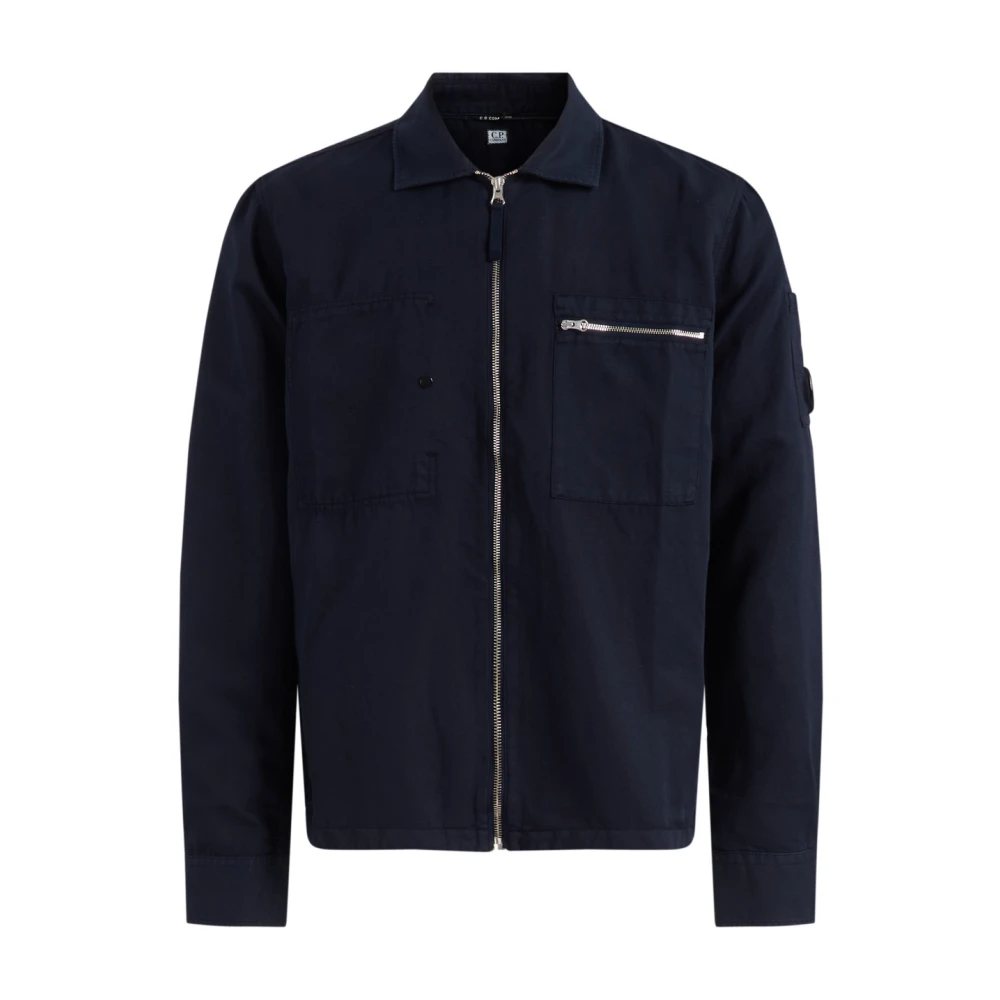 C.p. Company Men's Blue Light Jackets, M, Belt Bags