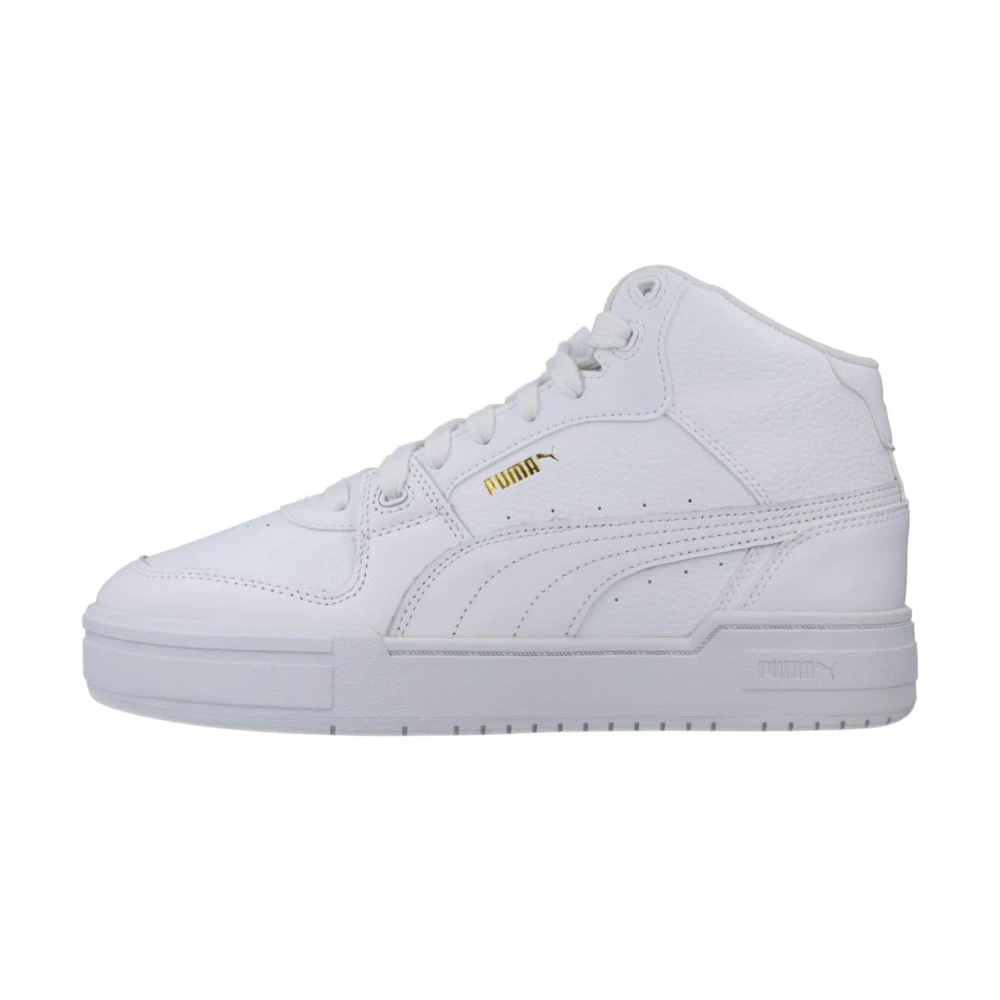 Puma Stijlvolle Mid-Top Sneakers voor Mannen Heren Schoenen Wit