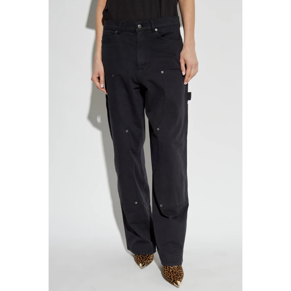 Zadig & Voltaire Pery cargobroek Black Dames