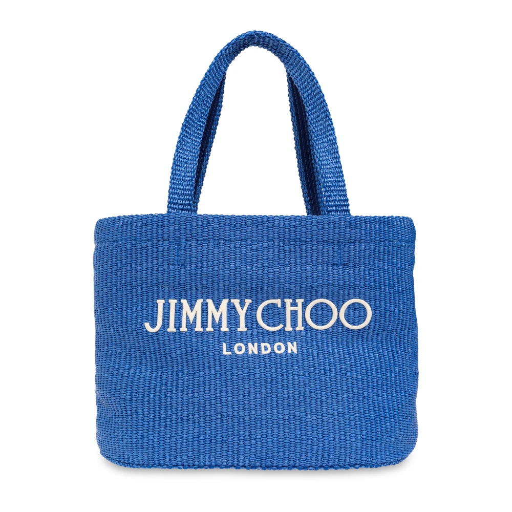 Jimmy Choo Strandtas shopper tas Blue Dames