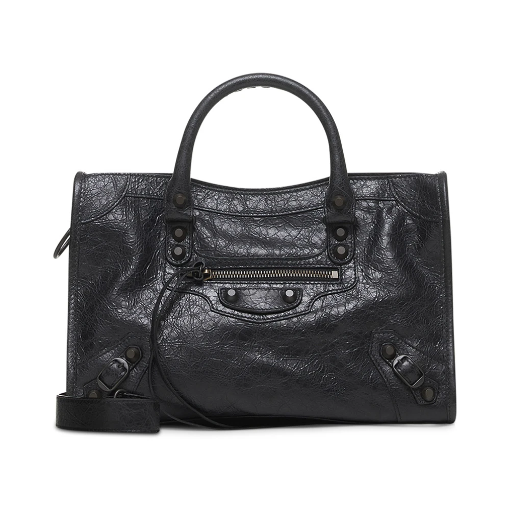 Balenciaga Women's Black Handbags, One Size, Le City Bag Small
