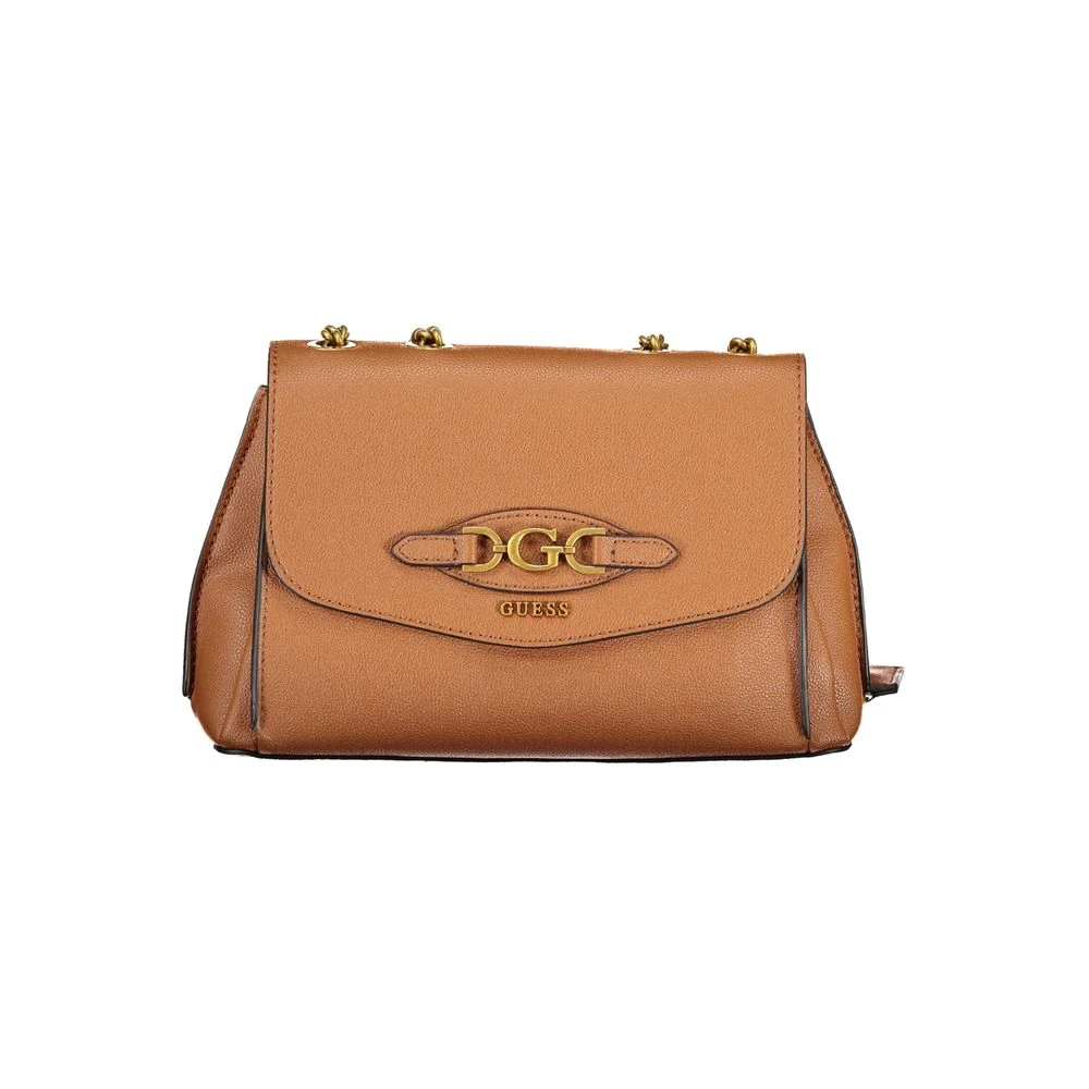 Guess Bruine Polyethyleen Handtas Brown Dames
