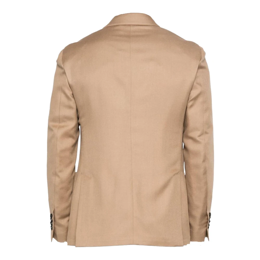 Lardini Beige Twill Weave Special Blazer Beige Heren