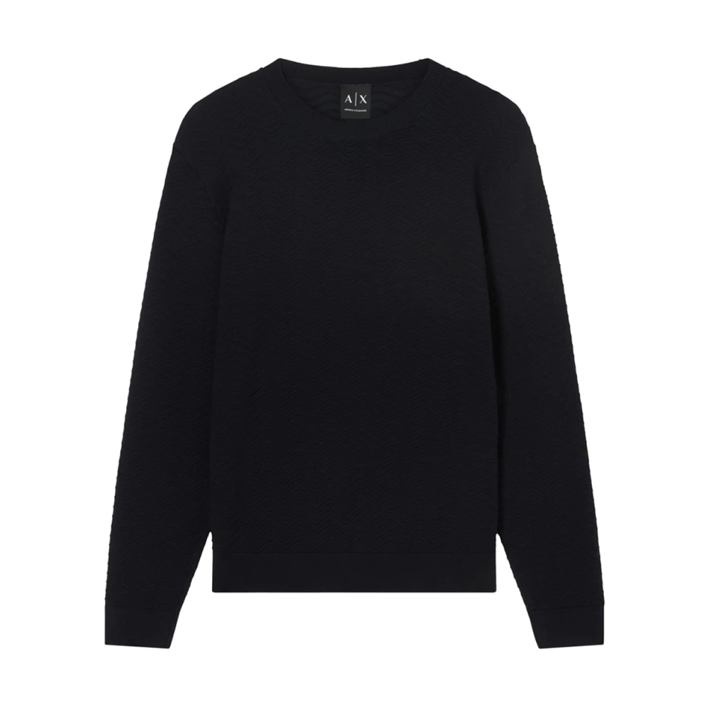 Armani Exchange Uomo Blu Maglie, L, New,