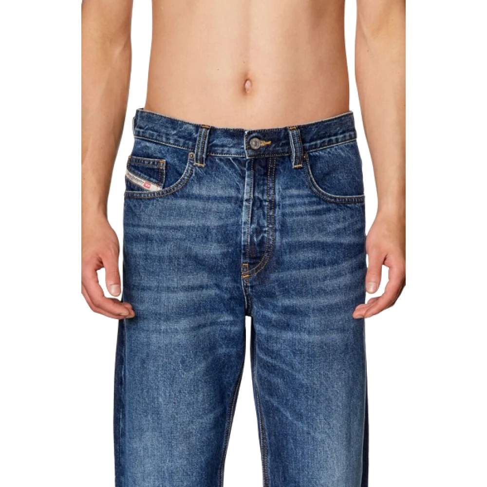 Diesel 2010 D-Macs Stijlvolle Denim Jeans Blue Heren
