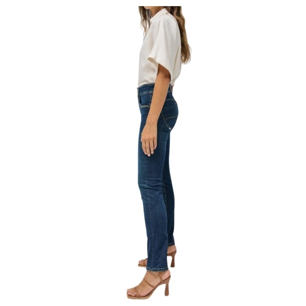 Salsa Slim Fit Denim Jeans Blue Dames