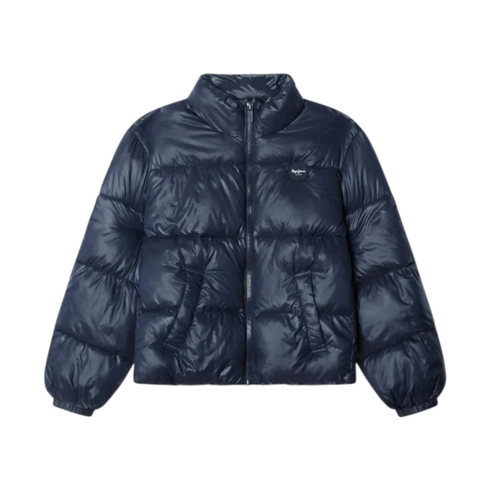 Pepe Jeans Girls Blue Essie Jacket - Winter Jackets - 14 Y - Kids