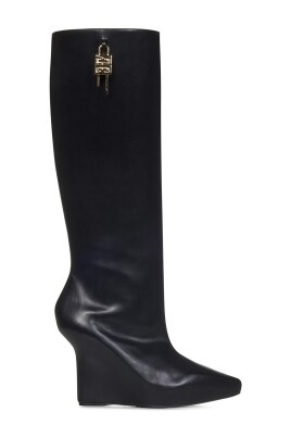 black-leather-ankle-boots-g-lock
