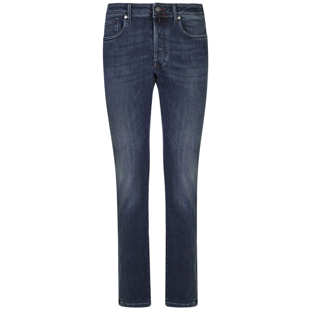 Incotex Blauwe Divisie Blauwe Jeans Blue Heren