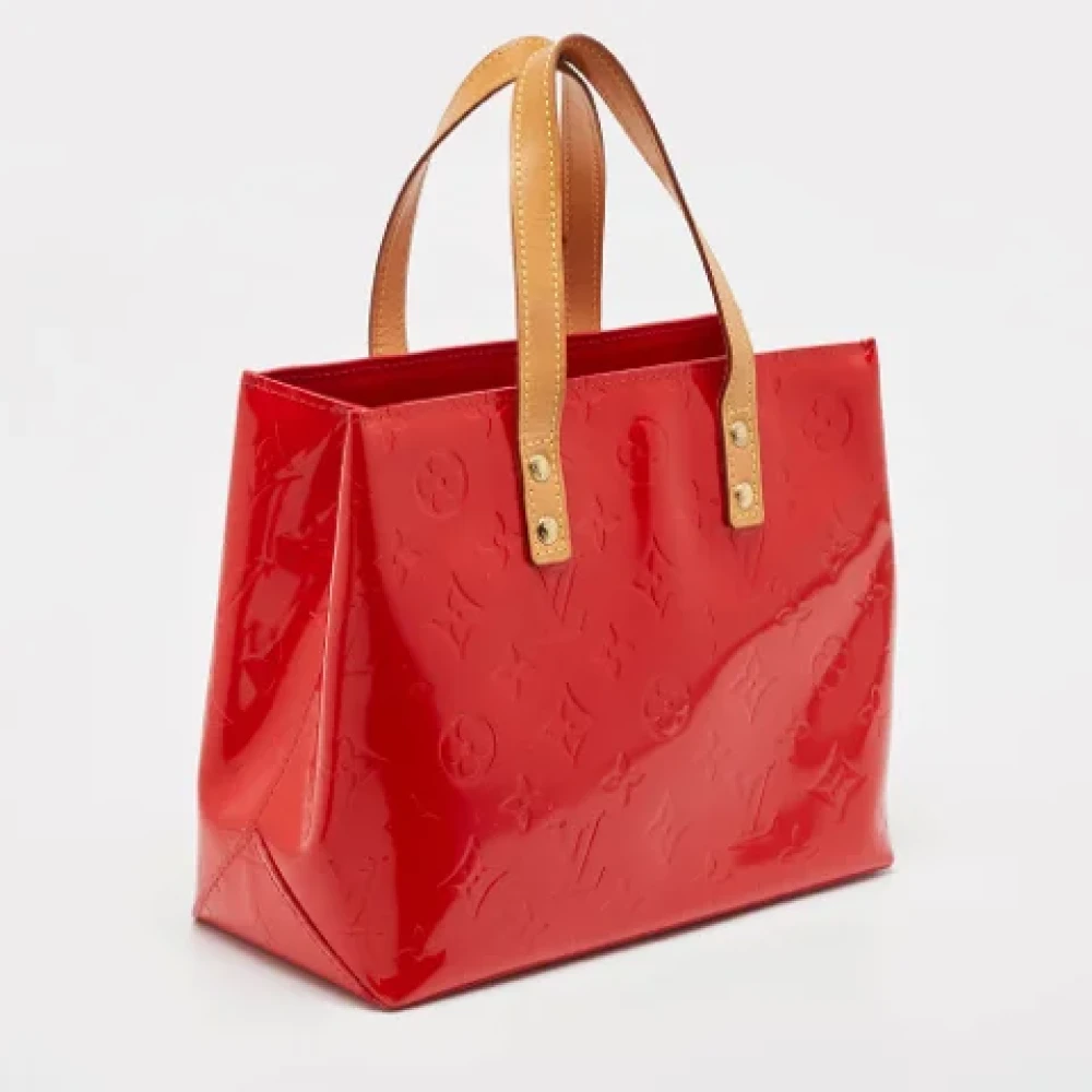 Louis Vuitton Vintage Pre-owned Leather totes Red Dames