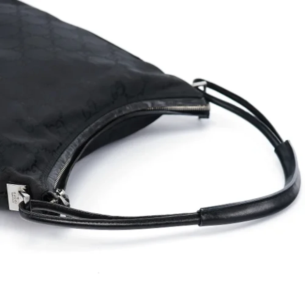 Gucci Vintage Pre-owned Leather handbags Black Dames