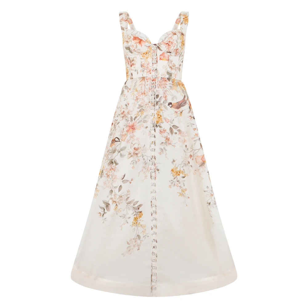 Zimmermann Women's Luna Buttoned Picnic Dress