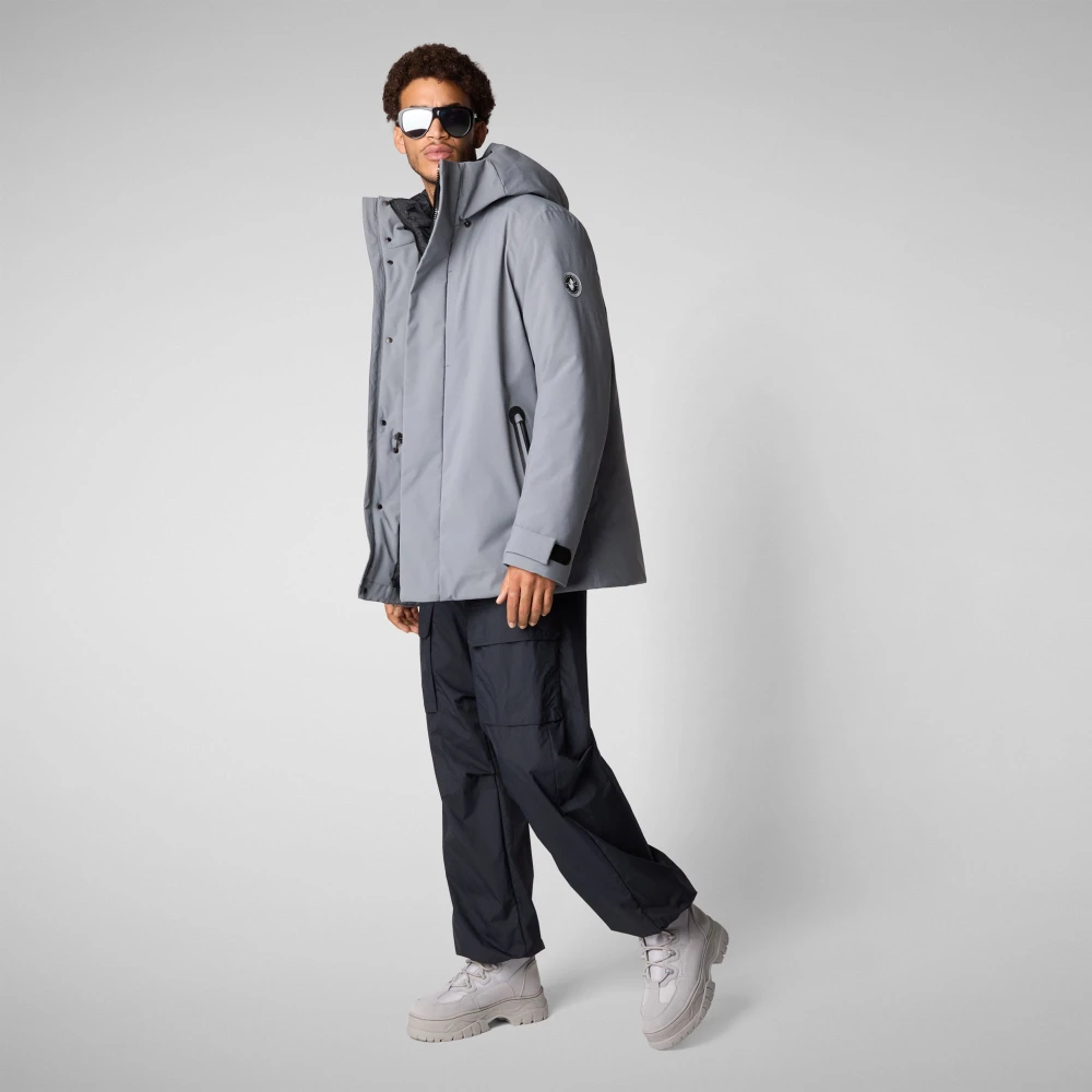 Save The Duck Wilder Parka Jas Gray Heren