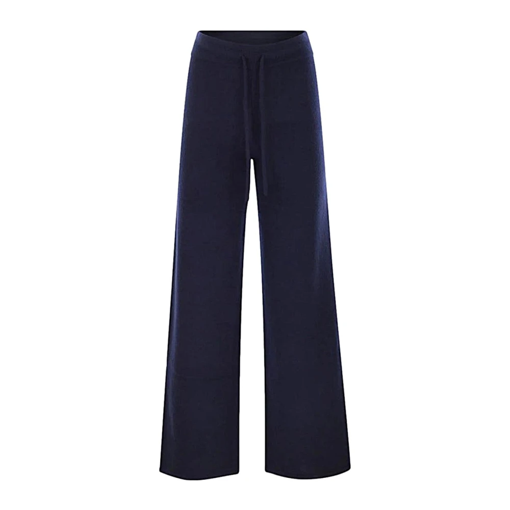 Mc2 Saint Barth Women's Blue Pantalone - Wide Trousers - Xs - Trousers