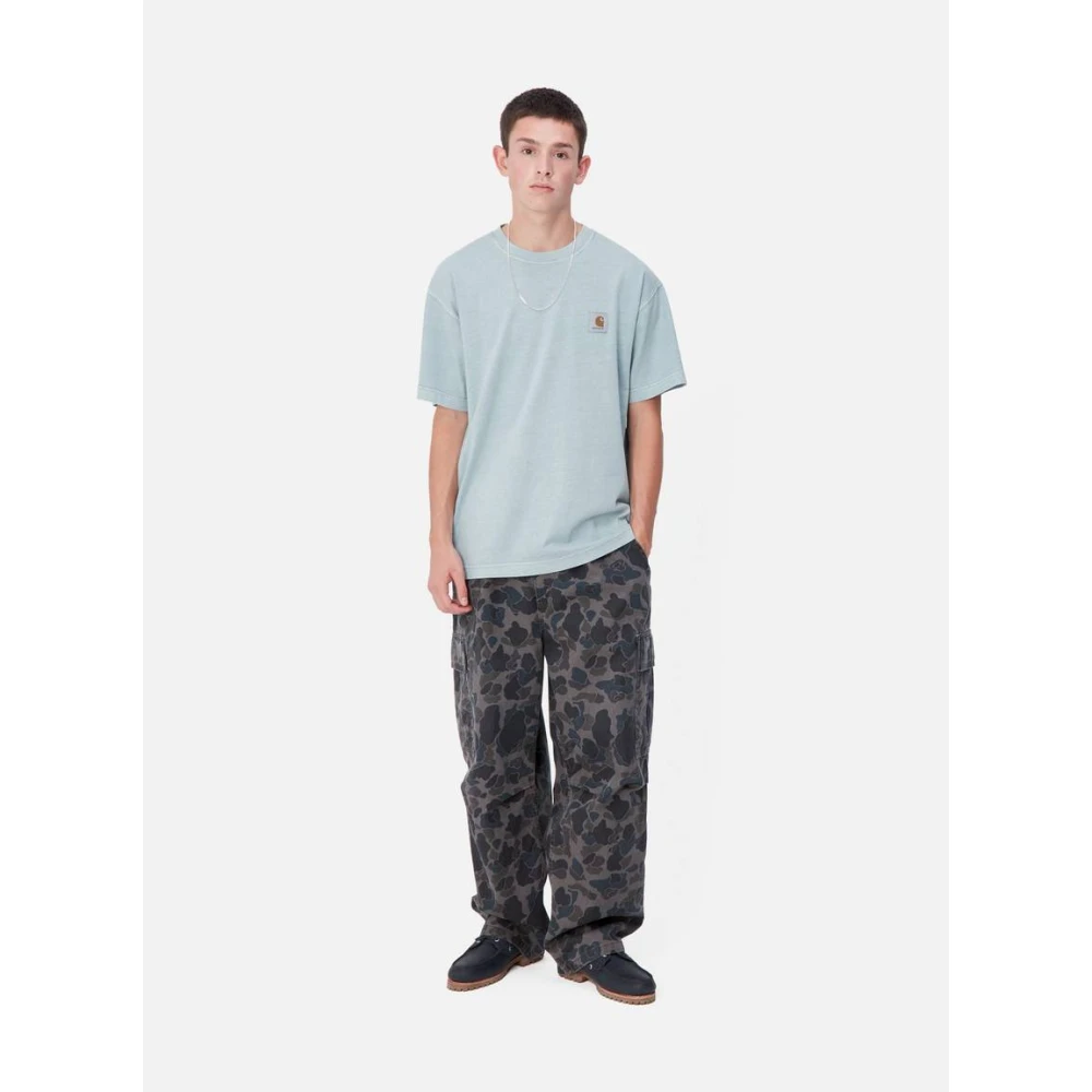 Carhartt WIP Vista T-Shirt Dusty Ice Blue Heren
