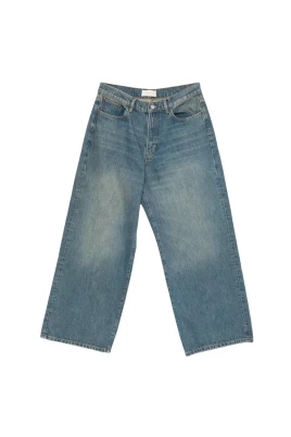 Vida jeans med vida ben