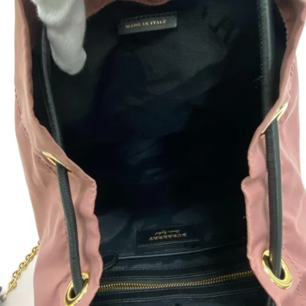 Burberry Vintage Pre-owned Fabric backpacks Pink Dames