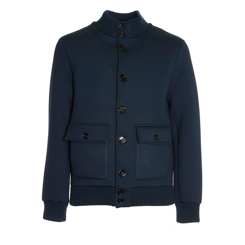 Dondup Blauwe Bomberjack voor Mannen Blue Heren