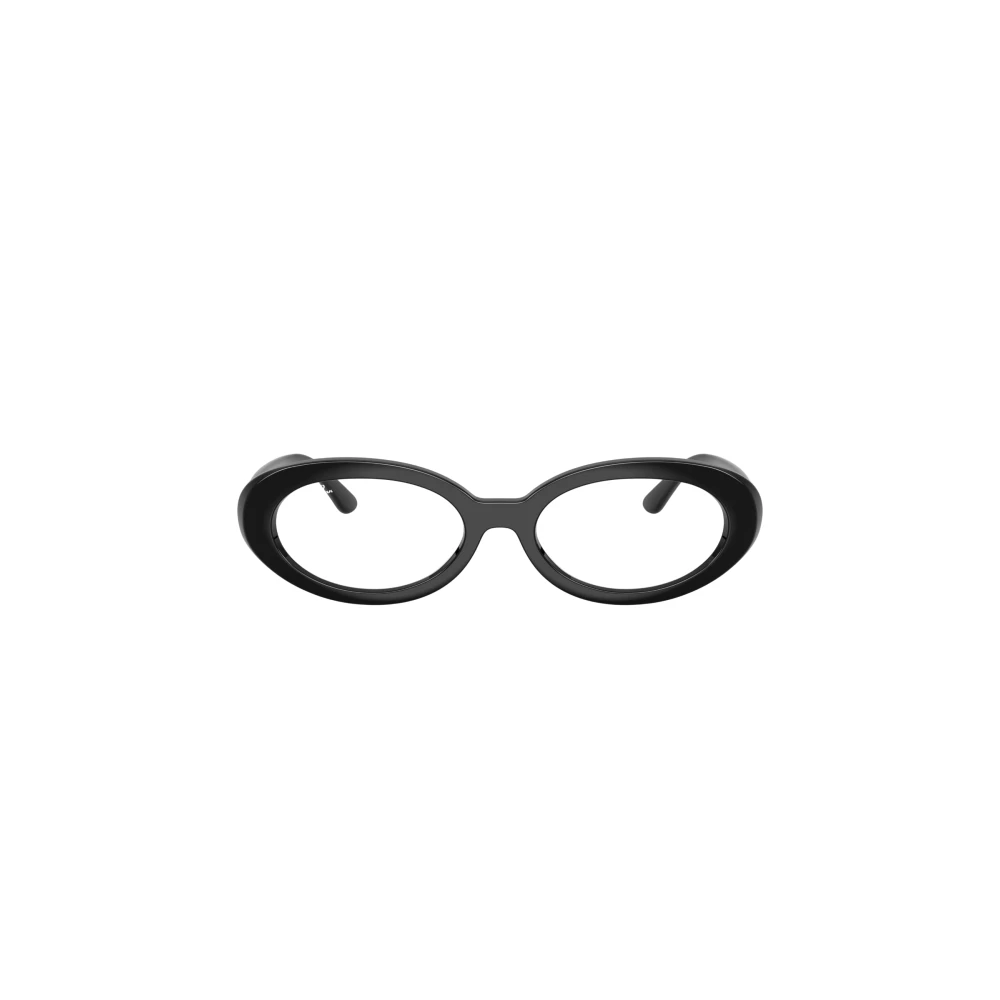 Ray - Ban Black Rx2223v 2000 Woman Optical Frames Acetate Transparent Round Normal - Image 3
