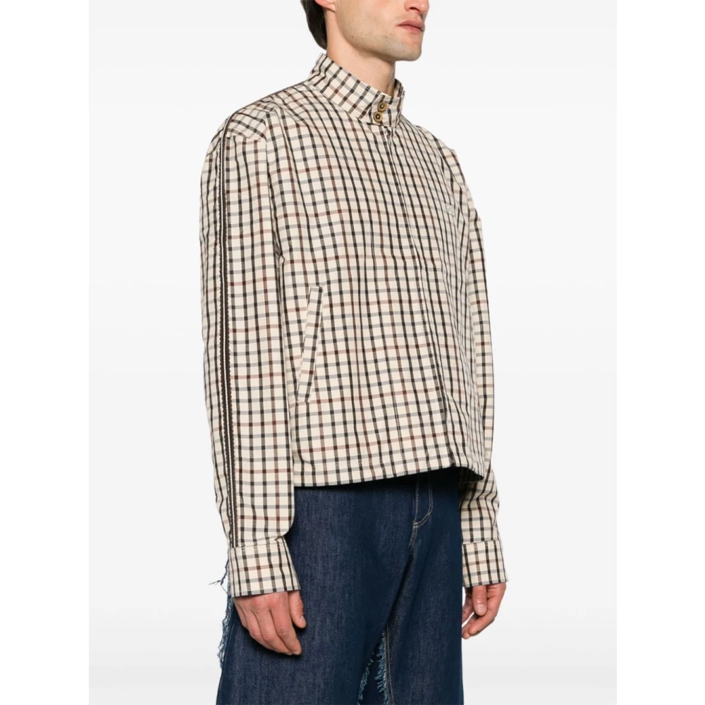 Wales Bonner Stijlvolle Harrington Jas Multicolor Heren
